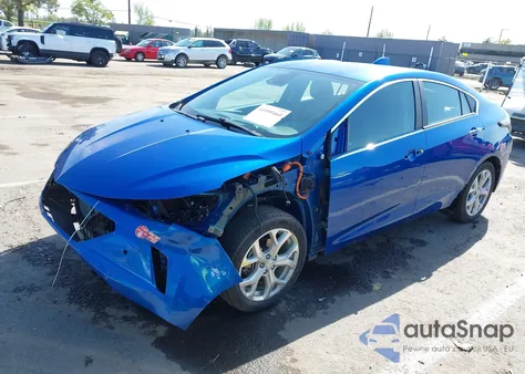 2018 Chevrolet Volt Premier z USA, uszkodzony, nr VIN 1G1RD6S5XJU107406